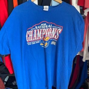 Kansas NCAA Basketball Tee